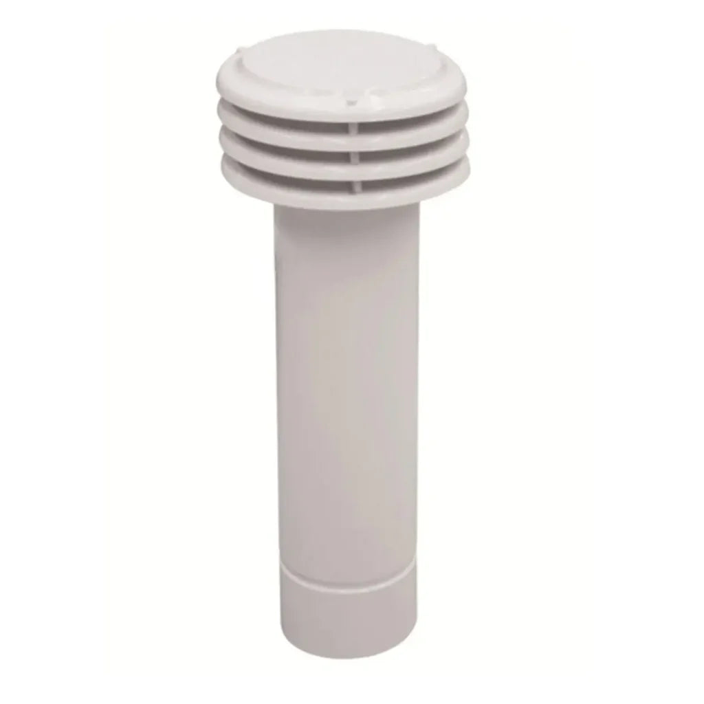 Esalatore tubo scarico fumi diametro 110 mm. Universale per scaldabagno e caldaia a gas camera aperta