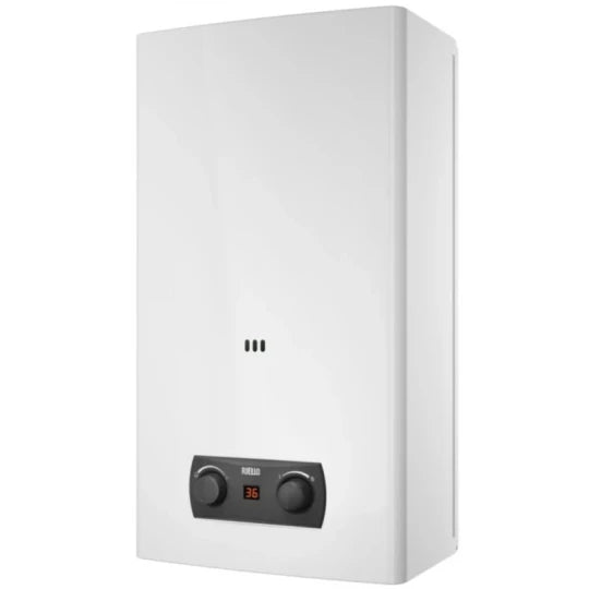 Scaldabagno a Gas a Camera Aperta Riello Acquafun2 11 LN Low NOx A Basse Emissioni 20149827