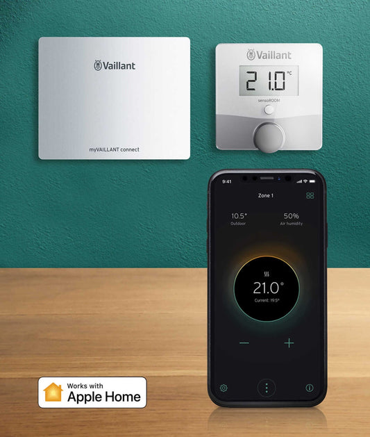 Centralina Climatica Termostato Modulante Smart Wi-Fi Vaillant SensoROOM Connect 0010035734
