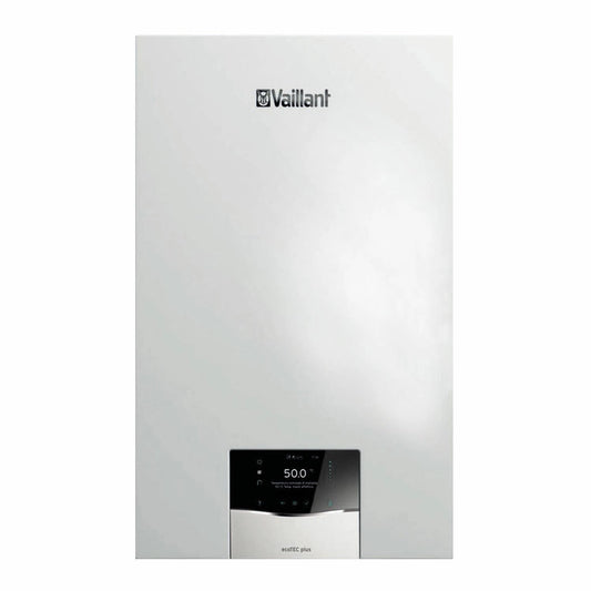 Caldaia a Condensazione Vaillant ecoTEC Plus VMI 30 CS/1-5 con Bollitore 0010025187 Metano / Gpl Low NOx Completa di kit scarico fumi