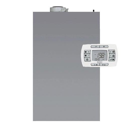 Caldaia A Condensazione Baxi Ad Incasso Luna In Plus 30 KW Metano/GPL Low Nox Kit Scarico Fumi+Kit Raccordi Serie Cod.A7736265
