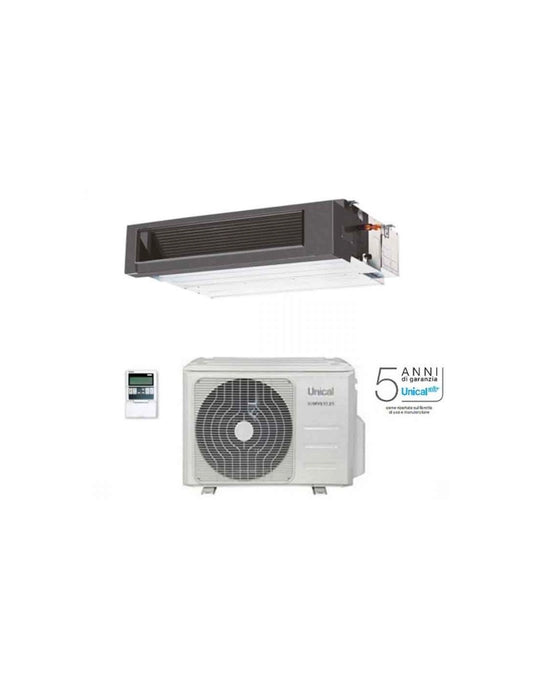 Climatizzatore Condizionatore Unical Canalizzabile 18000 Btu CN10 18H Gas R-32 A++/A+