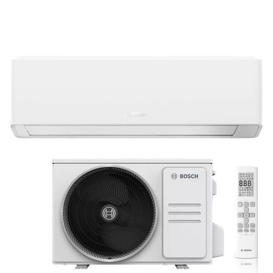 Climatizzatore Condizionatore Bosch CLIMATE 7000i WHITE 12000 Btu CL7000I-SET 35 E R-32 Wi-Fi Integrato