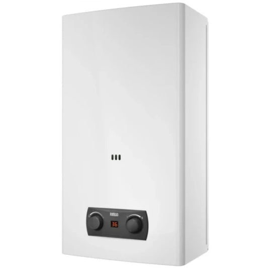 Scaldabagno A Camera Aperta Riello Modello Acquafun2 11 Ln A Gas Low Nox A Basse Emissioni Nox - New Erp